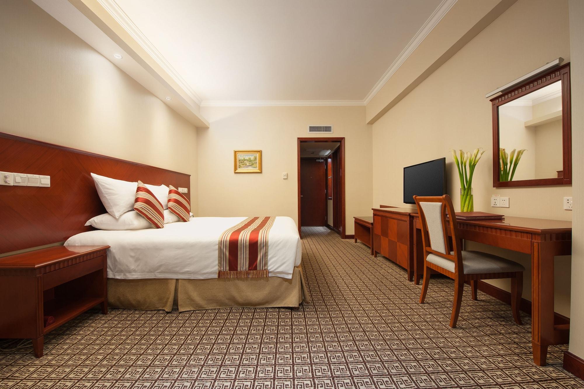 Ramada By Wyndham Pearl Guangzhou-Canton Fair Free Shuttle Bus Exterior foto