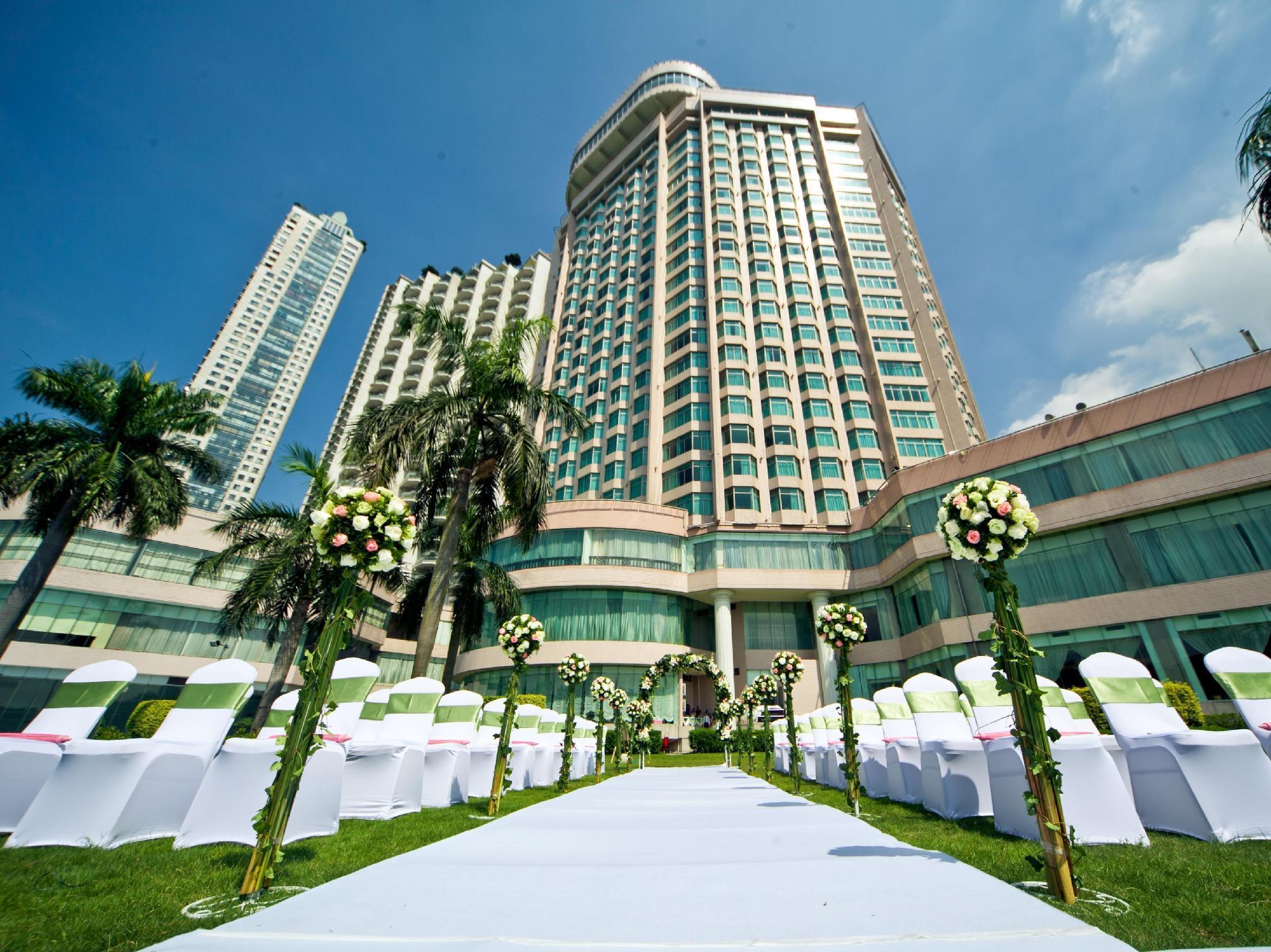 Ramada By Wyndham Pearl Guangzhou-Canton Fair Free Shuttle Bus Exterior foto