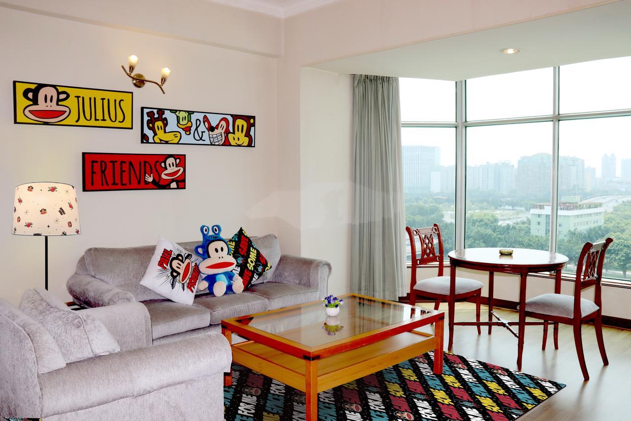 Ramada By Wyndham Pearl Guangzhou-Canton Fair Free Shuttle Bus Exterior foto